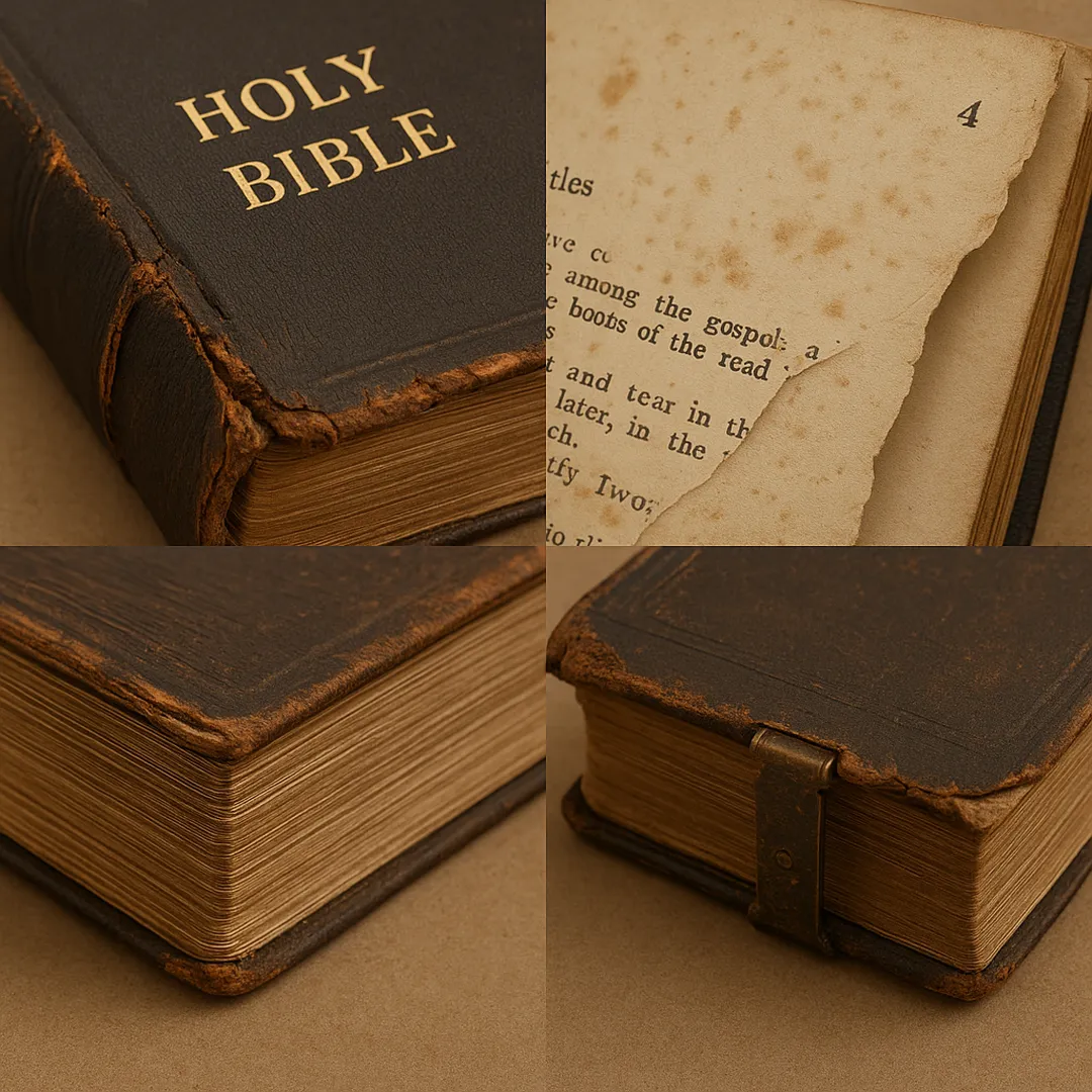 Antique Holy Bible Book General Notebook Standard Order Antique Holy Bible Book General Notebook Standard Order