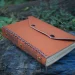 Hibrkraft Baklava Leather Journal Outdoor Shot