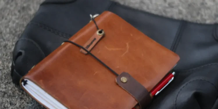 Leather Bound Journal Notebook Custom Leather Notebook Personalized Journal Standard Order