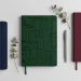 Three Custom Design Notebooks With Pen
