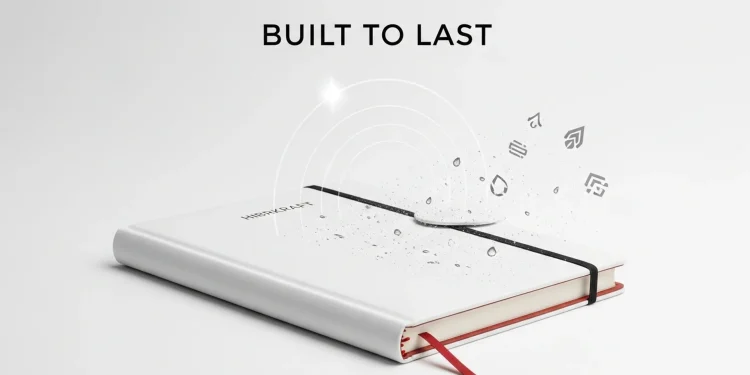 Water Resistant Notebook Hidkraft Design