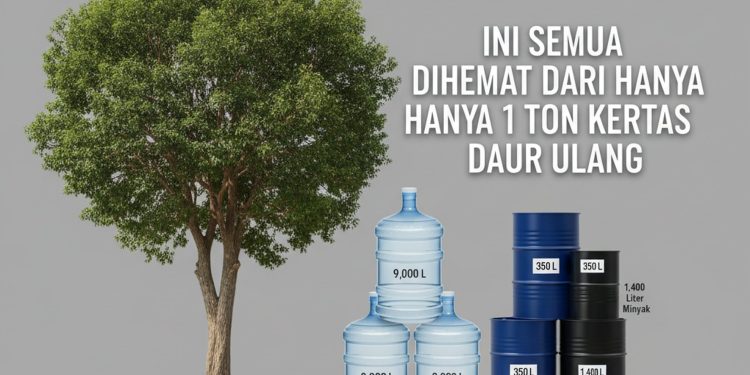 31 Daur Ulang Kertas Hemat Air Pohon Minyak