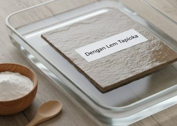 35 Lem Tapioka Perekat Organik Kertas Daur Ulang