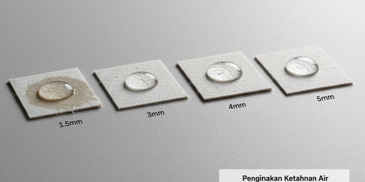 38 Ketebalan Kertas Daur Ulang Meningkatkan Ketahanan Air