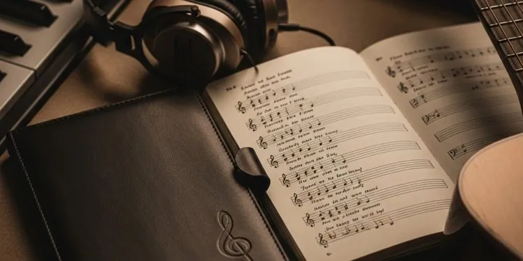 Studio Portabel Musisi: Jurnal Kulit Custom untuk Komposer dan Penulis Lagu