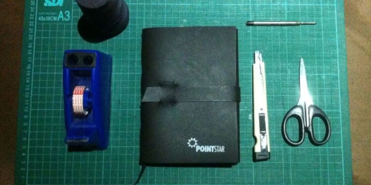 Black Notebook Making Supplies Custom Notebook Personalized Journal Standard Order