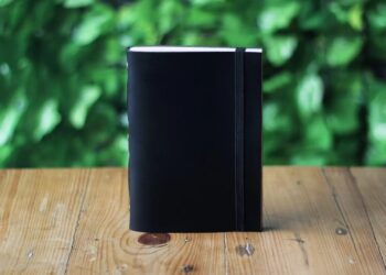 Black Notebook On Wood Custom Notebook Personalized Journal Standard Order