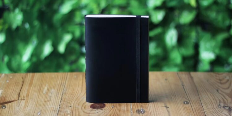 Black Notebook On Wood Custom Notebook Personalized Journal Standard Order