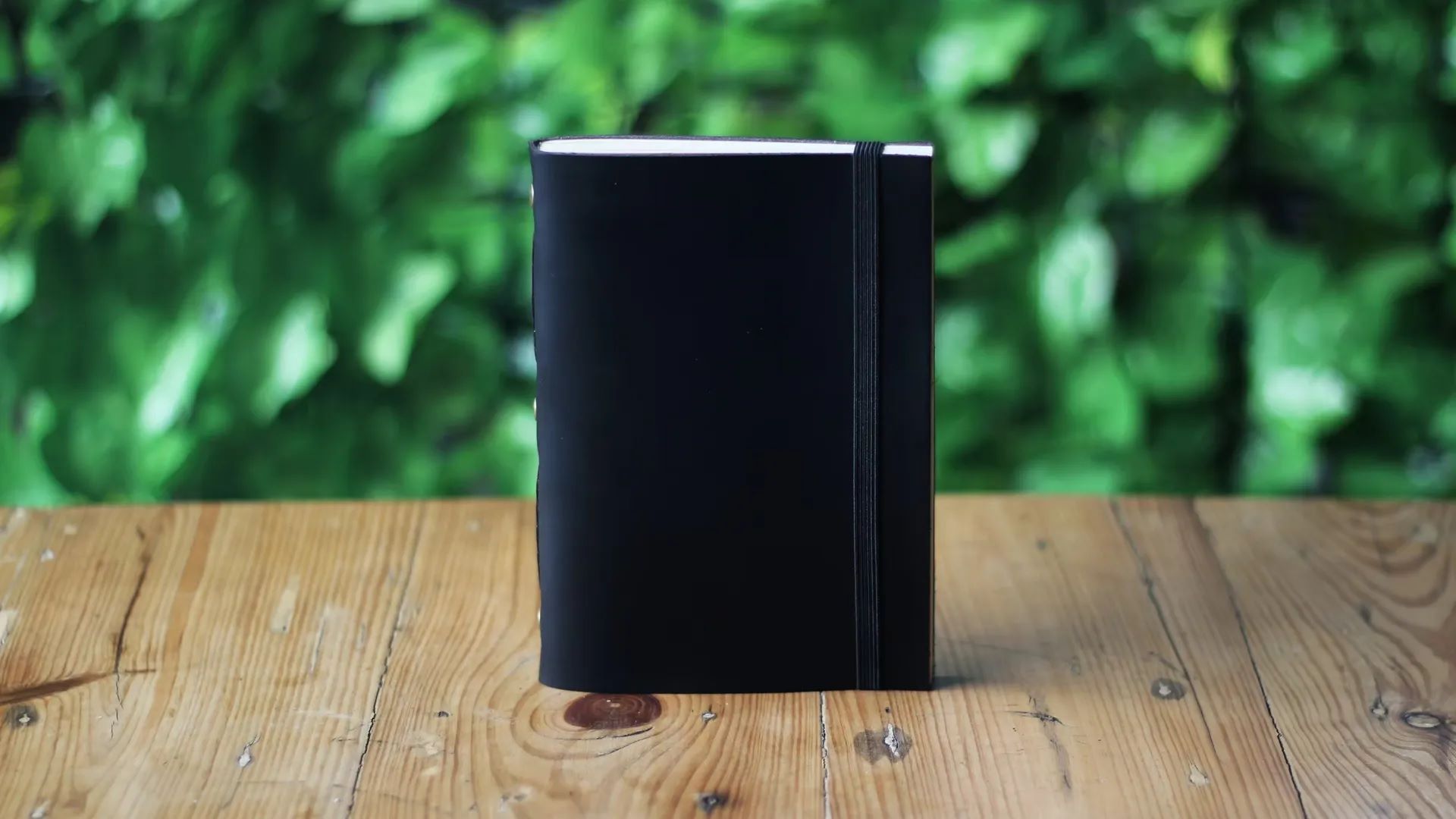 Black Notebook On Wood Custom Notebook Personalized Journal Standard Order