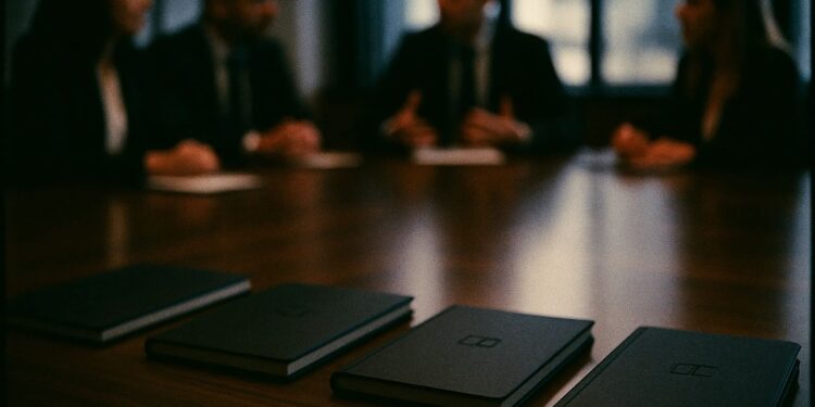 Black Notebooks On Table Custom Notebooks Personalized Journals Standard Order