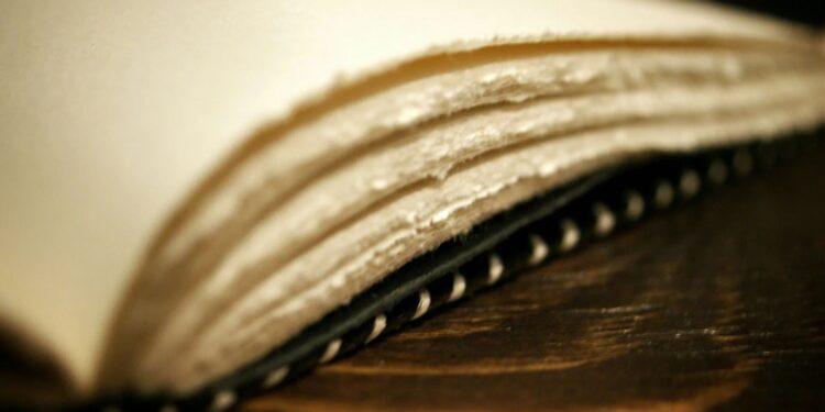 Handmade Paper Notebook Detail Custom Notebook Personalized Journal Standard Order