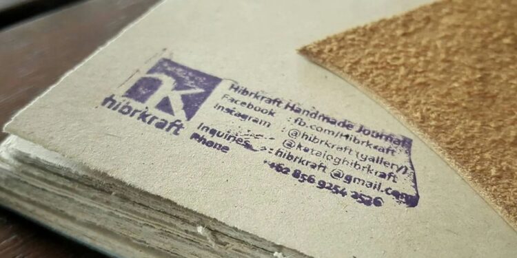 Handmade Paper Notebook Leather Custom Notebook Personalized Journal Standard Order