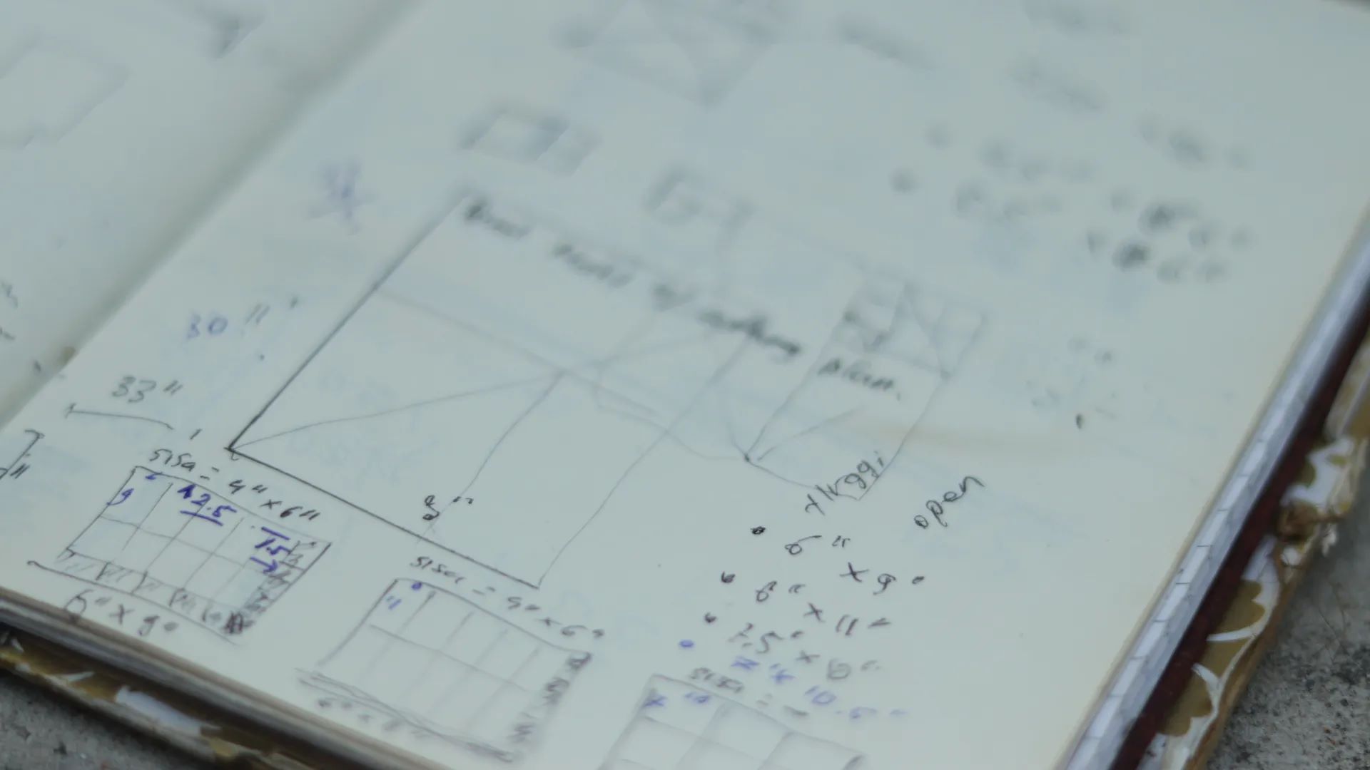 Handwritten Notes Sketchbook Journal General Notebook Design Ideas Standard Order