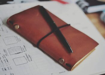 Leather Journal Notebook Pen Custom Notebook Personalized Journal Standard Order