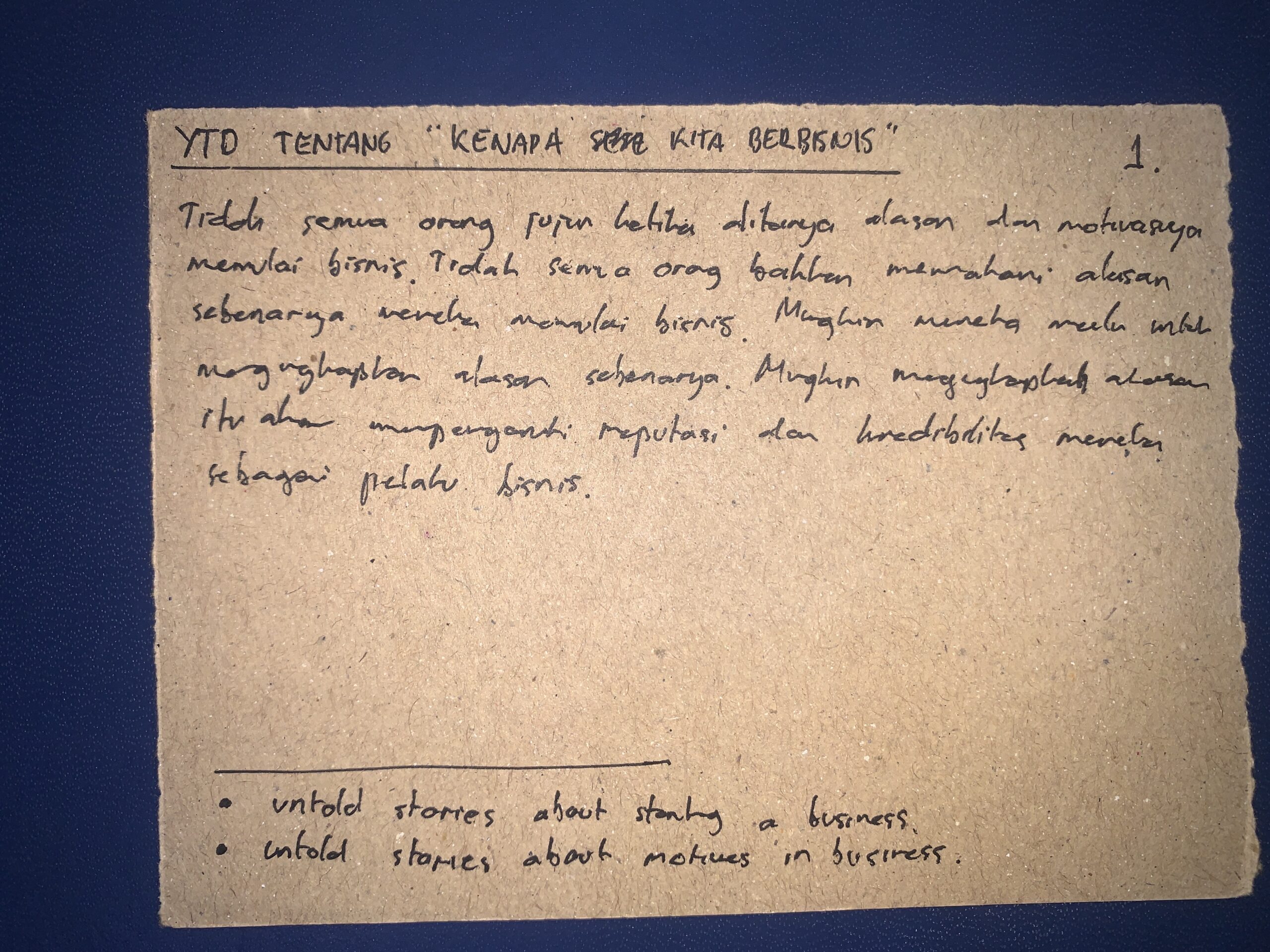 May Business Motivations Reasons Stories 1