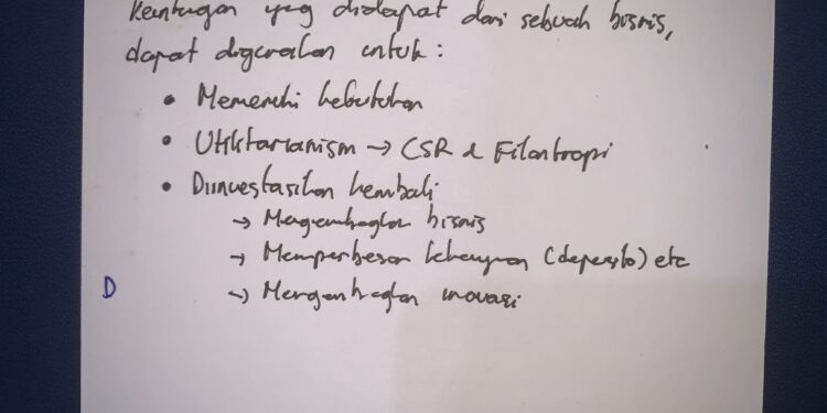 May Business Profit Investment Csr