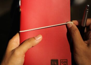 Red Leather Notebook Writing Custom Notebook Personalized Journal Standard Order