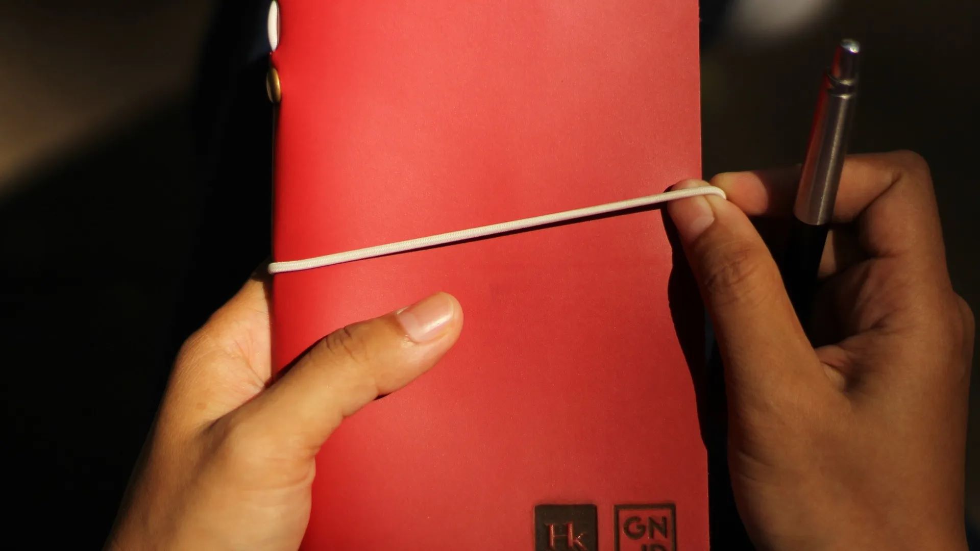 Red Leather Notebook Writing Custom Notebook Personalized Journal Standard Order