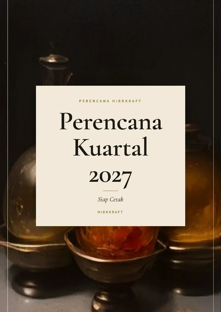 Contoh lembar Perencana Kuartal 2027