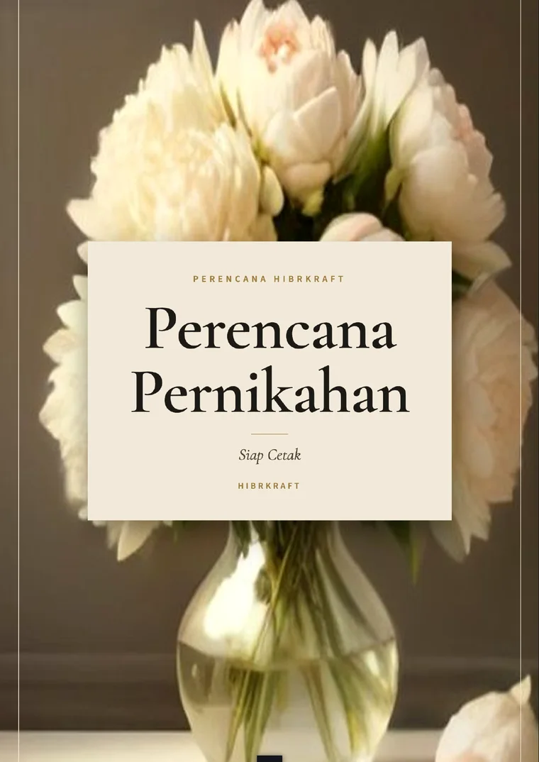 Contoh lembar Perencana Pernikahan