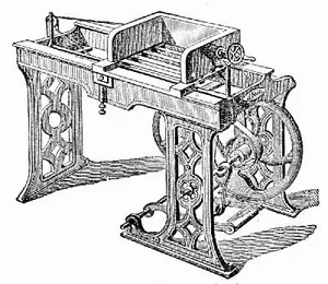 Fig. 24—Machine for sawing-in.
