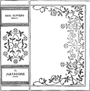 Fig. 81—Cover with laurel motive done in the Düsseldorf Technical School.
