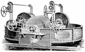 Fig. 11. —A Breaking and Washing Engine.