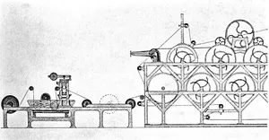 Fig. 15. —Apparatus for Sizing Paper in continuous Rolls.