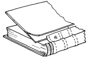Fig. 23. putting on double boards. a, The slip.
