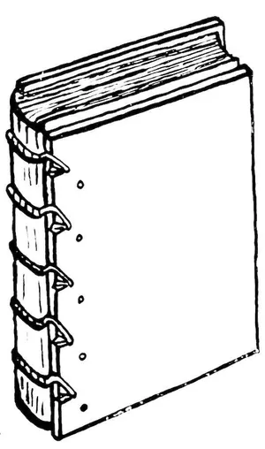 Fig. 28. Board pulled down ready for the head to be cut.