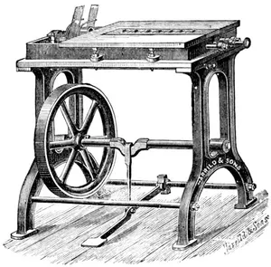 Sawing-in Machine.
